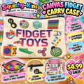 Canvas Fidget Carry Case - Squishy-Kins