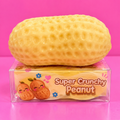 Super Crunchy Peanut on pink background